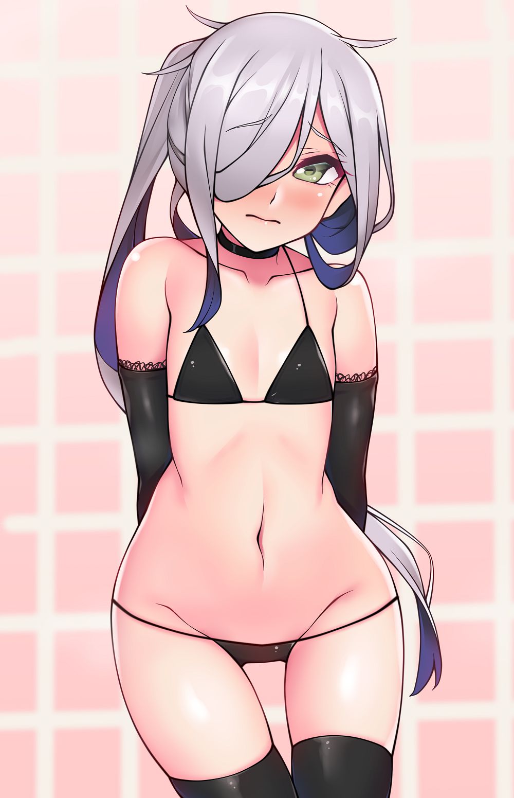 [Asa frost-chan (ship this)] secondary erotic image of the silver-haired loli one-eye hidden asa frost of the fleet collection 73