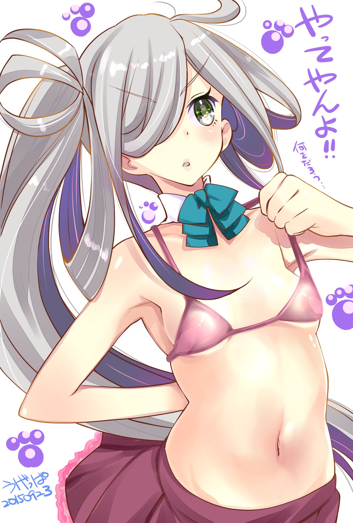 [Asa frost-chan (ship this)] secondary erotic image of the silver-haired loli one-eye hidden asa frost of the fleet collection 82