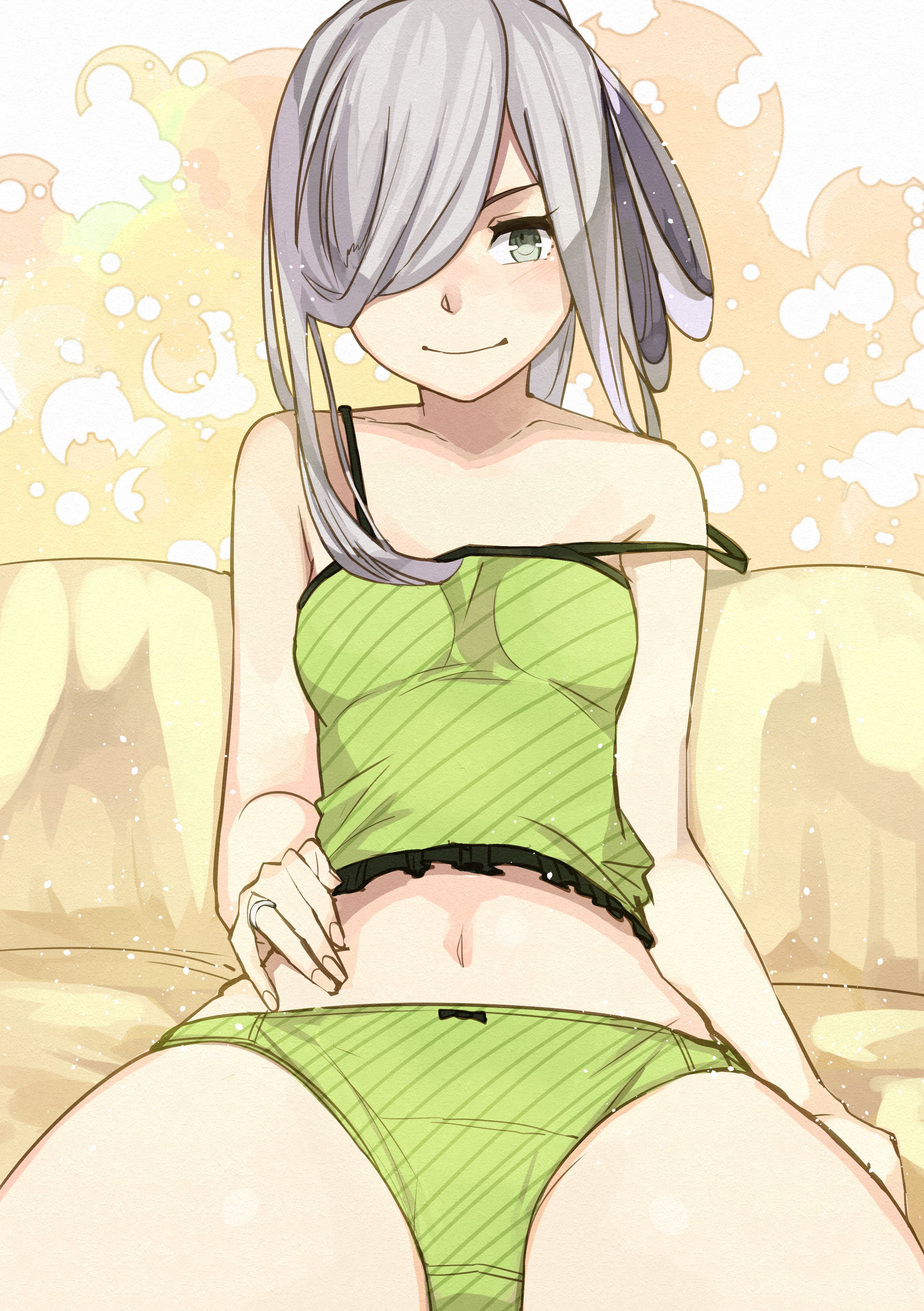 [Asa frost-chan (ship this)] secondary erotic image of the silver-haired loli one-eye hidden asa frost of the fleet collection 88