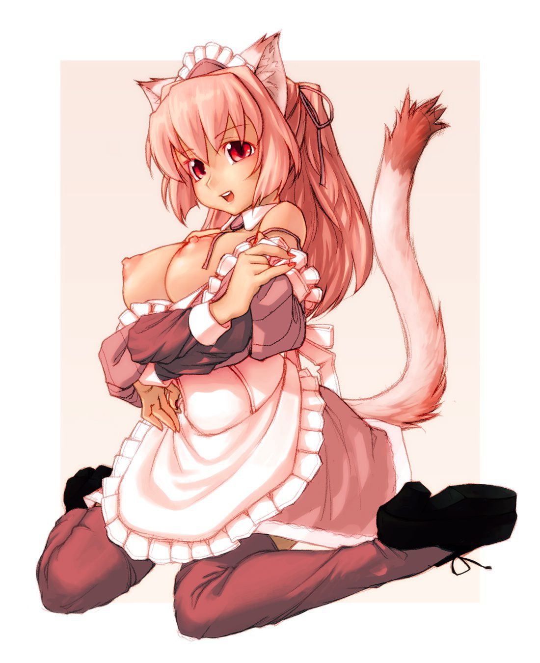 Cute Maid's Service Erotic Image Part 11 14