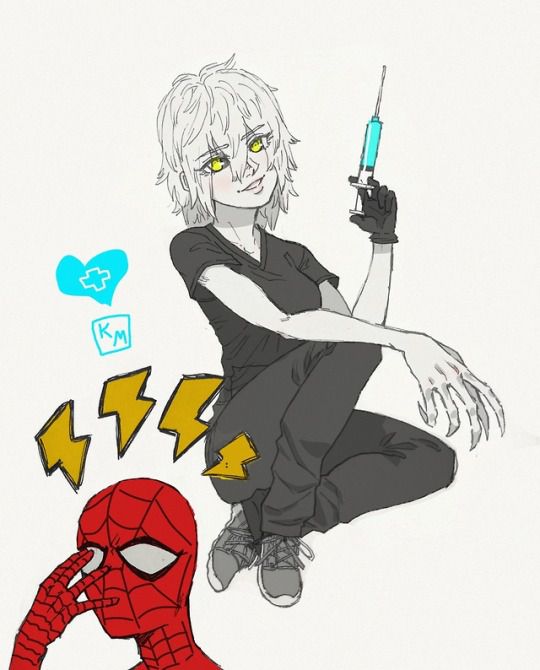 [somersaultdropkick] Symbiote-chan (Spider-man) 22