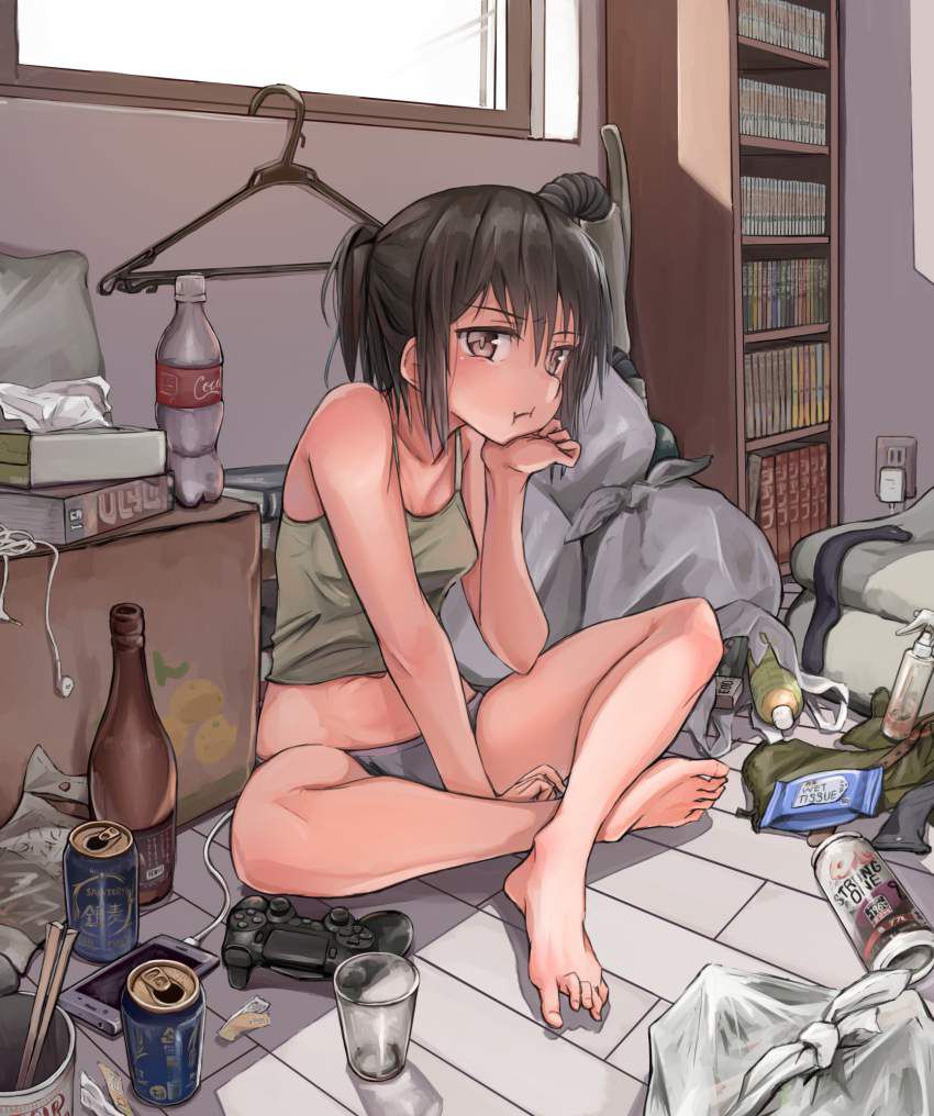 [G out] secondary erotic image of girls living in a dirty room 1