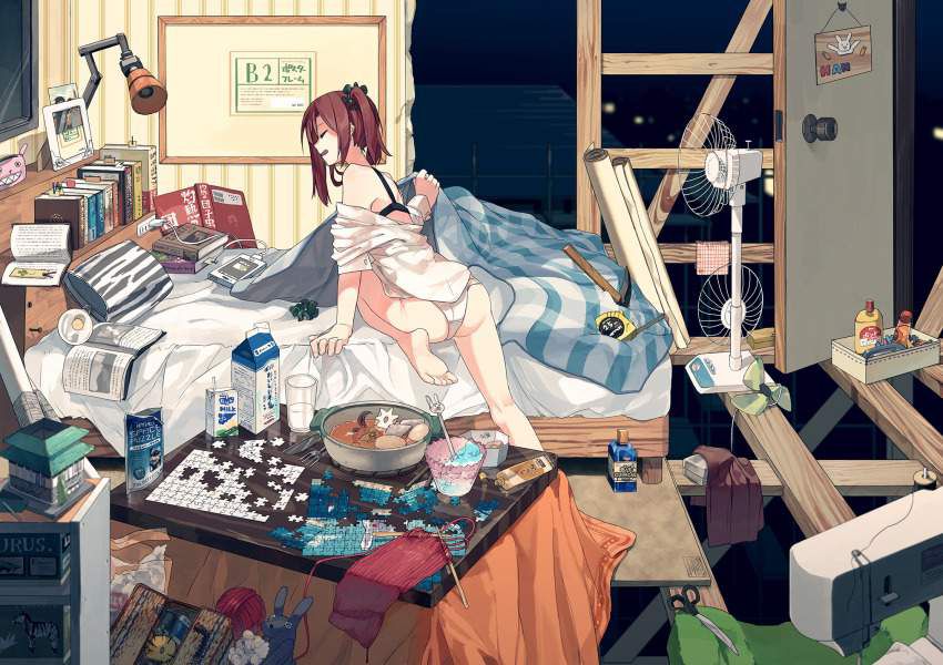 [G out] secondary erotic image of girls living in a dirty room 37