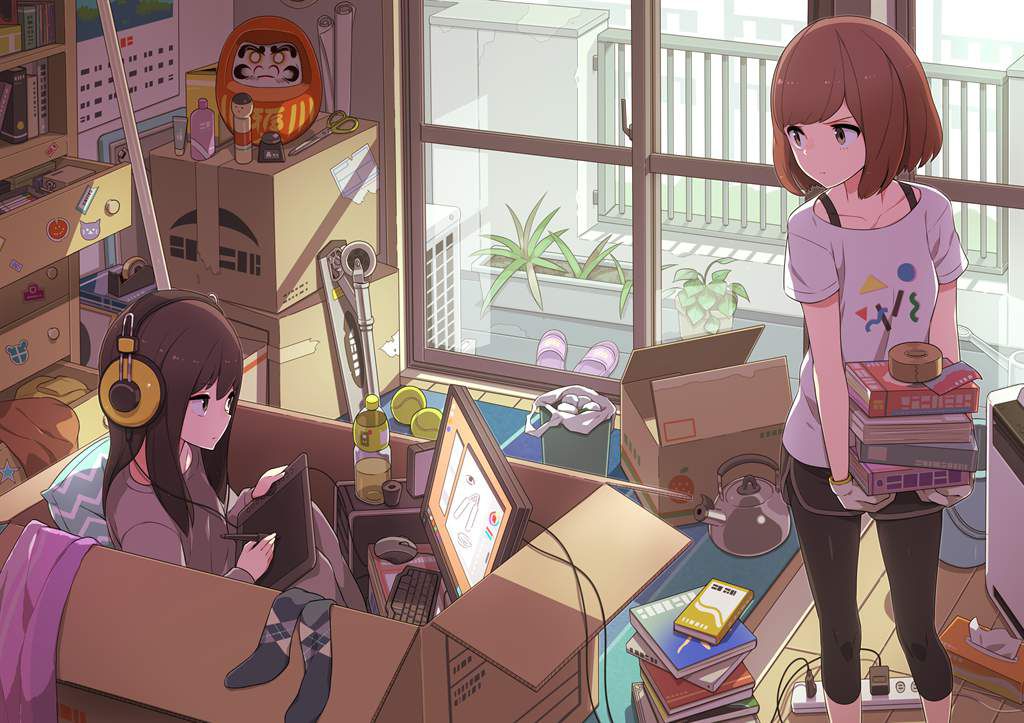 [G out] secondary erotic image of girls living in a dirty room 38
