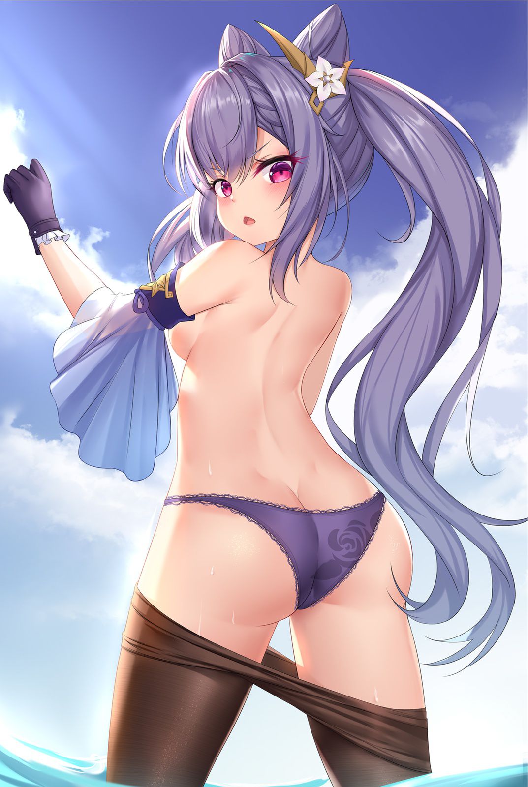 [Haragami] black stockings is erotic Tokiharu-chan's image! Part 2 33