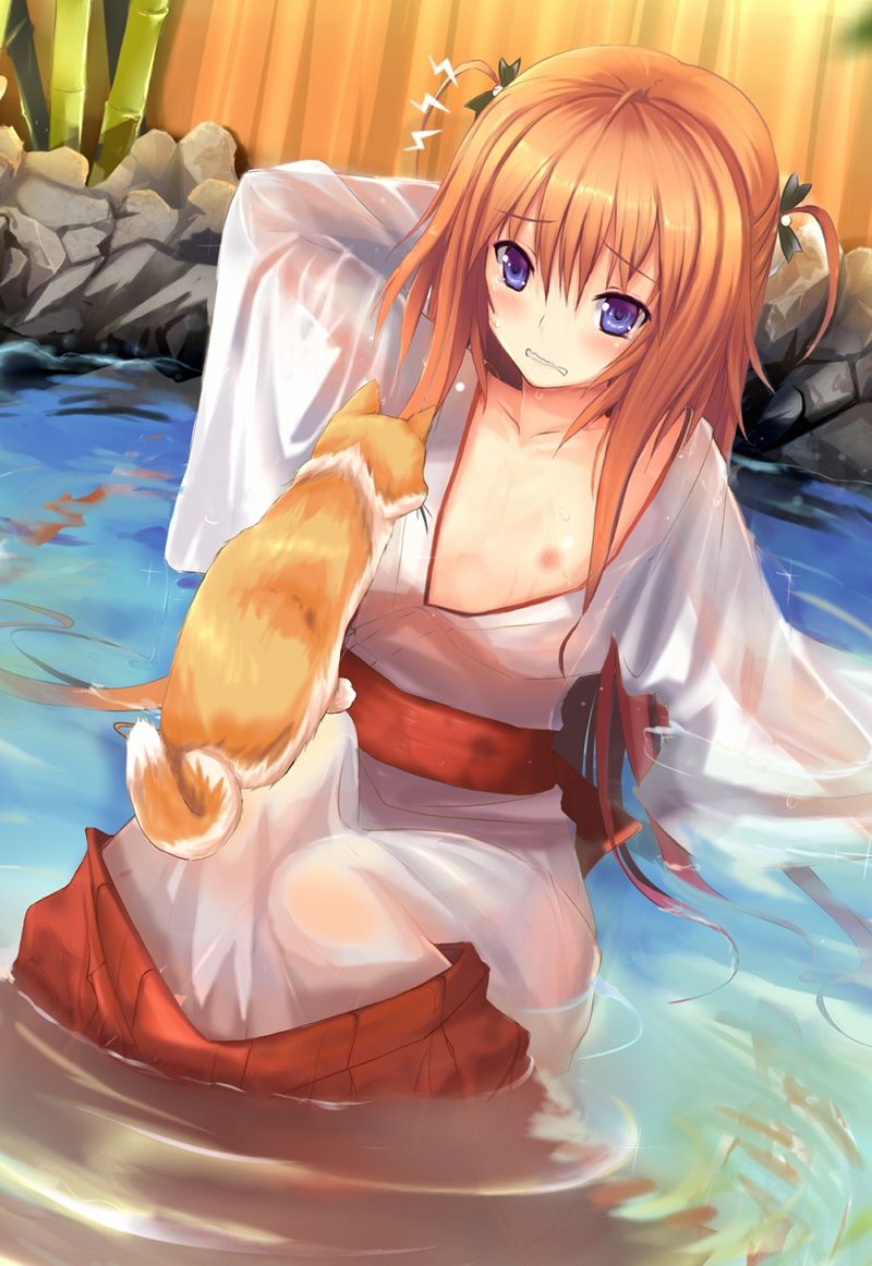 Naughty image of a cute shrine maiden! Part 4 9