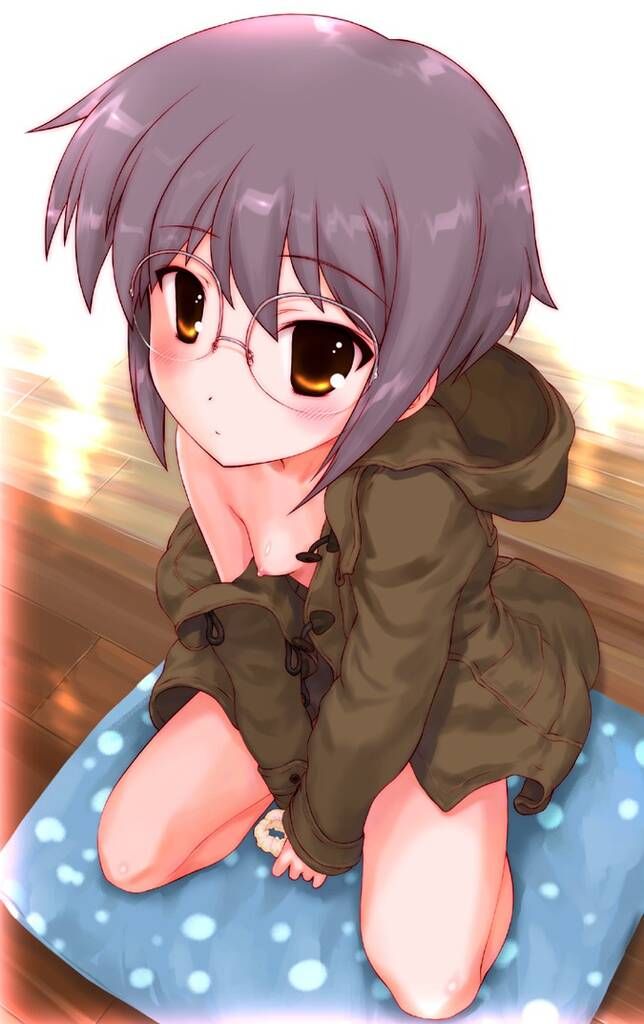 [Melancholy of Haruhi Ryomiya] erotic image of Yuki Nagato:Illustration 30