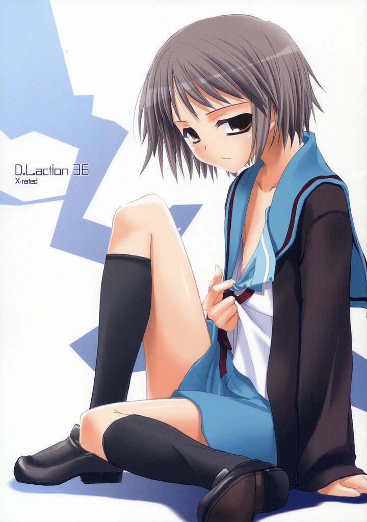 [Melancholy of Haruhi Ryomiya] erotic image of Yuki Nagato:Illustration 33