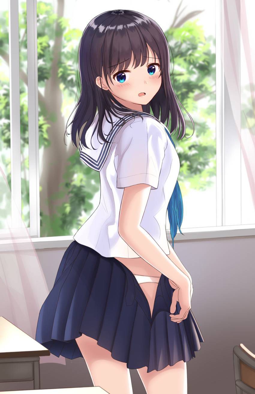 [Secondary] erotic image of a high school girl dressed in a change of clothes that I wanted to worship in front of my eyes because it is good once in the active high school age 37