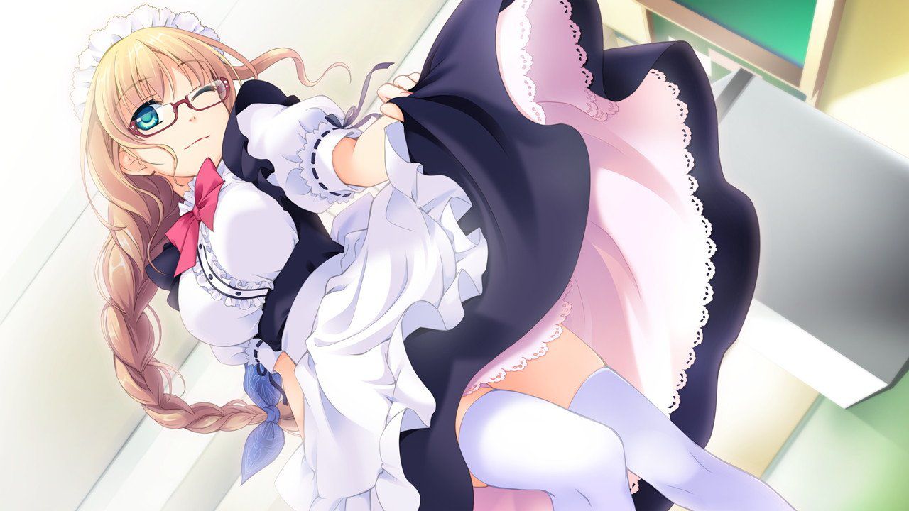 [Secondary] erotic image of a beautiful girl maid who seems to be excited by the back figure that makes delicious tea and is likely to be knee-high suri 45