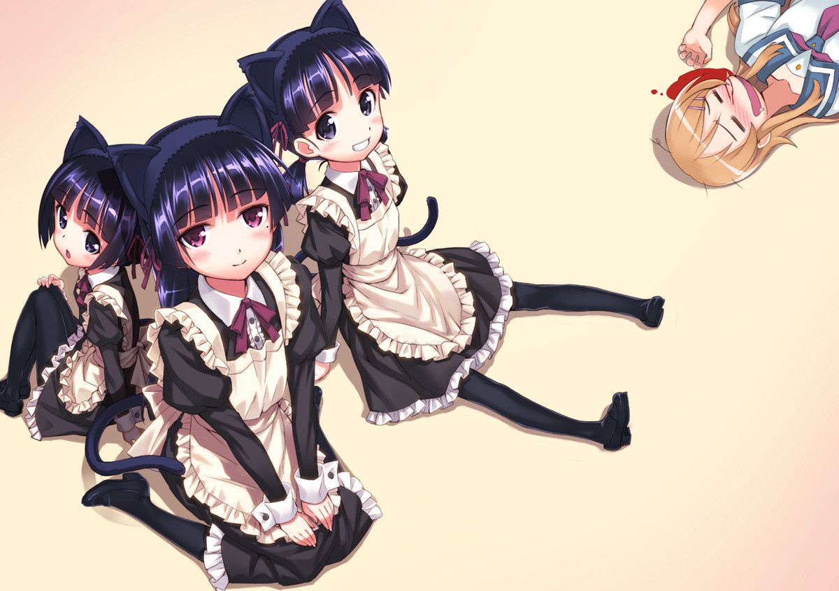 [Secondary] erotic image of a beautiful girl maid who seems to be excited by the back figure that makes delicious tea and is likely to be knee-high suri 53
