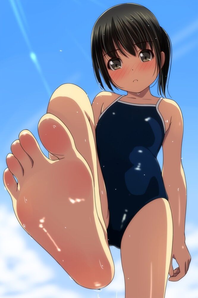 Secondary image of a pretty girl for a beautiful barefoot lover 49