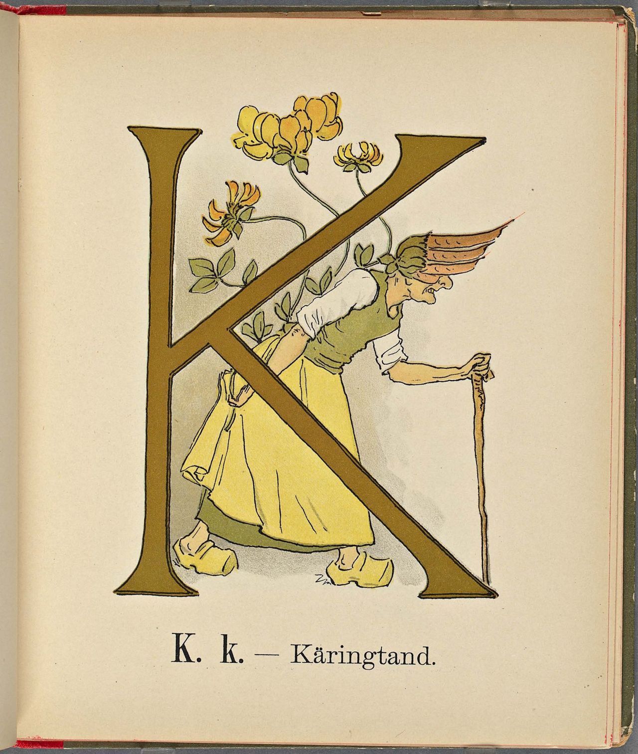 Project Runeberg, Nordic Authors／Ottilia Adelborg (1892), Prinsarnes Blomsteralfabet (Swedish) 27