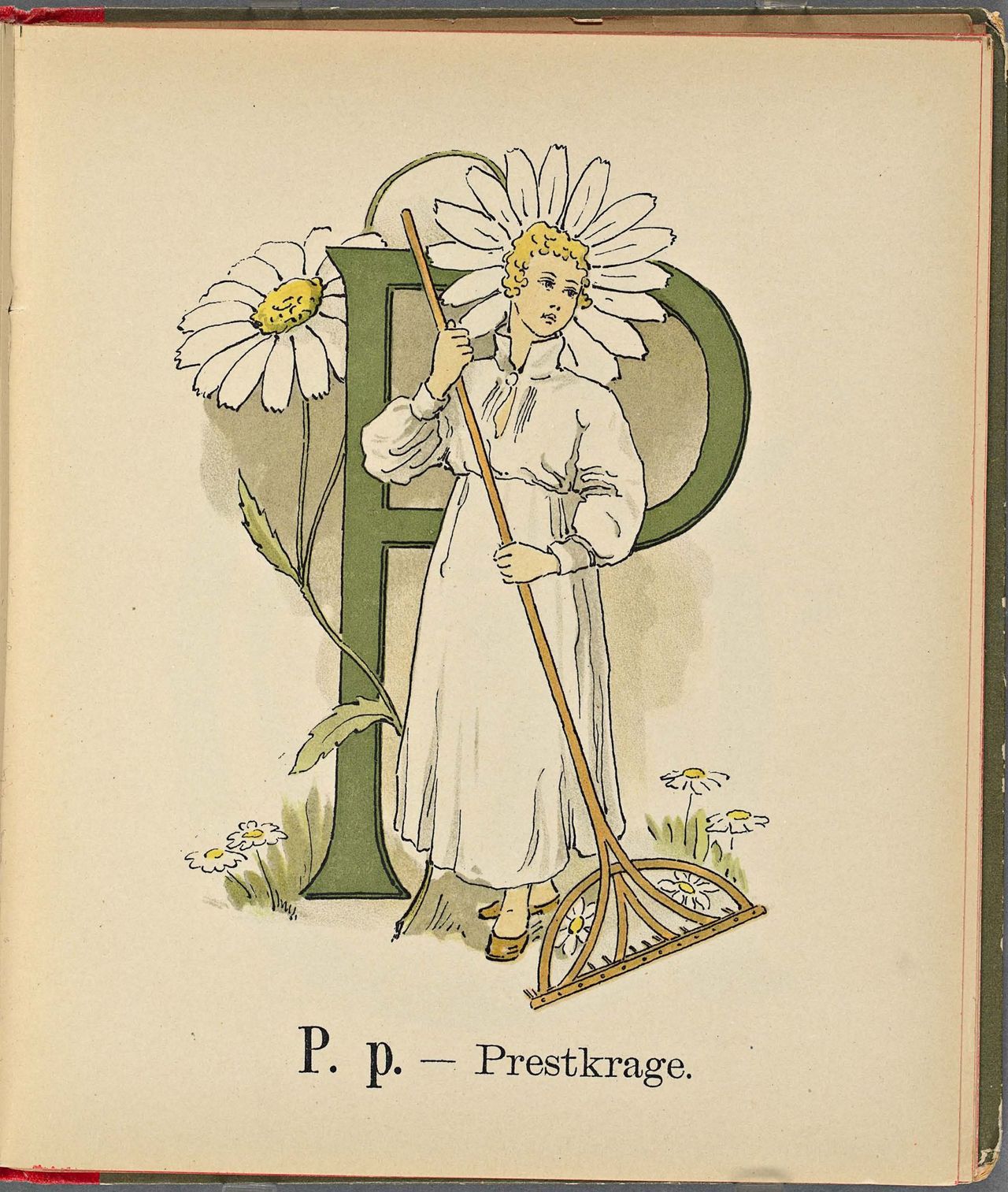 Project Runeberg, Nordic Authors／Ottilia Adelborg (1892), Prinsarnes Blomsteralfabet (Swedish) 37