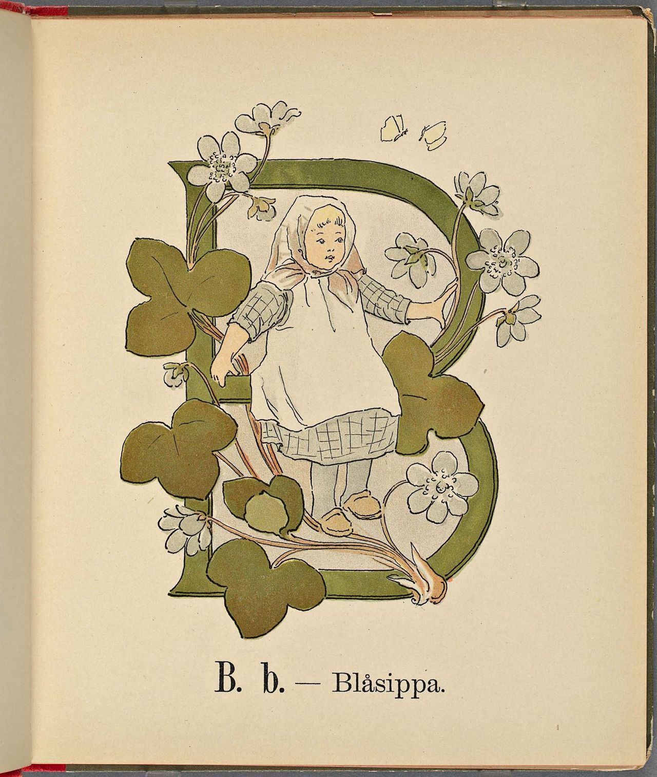 Project Runeberg, Nordic Authors／Ottilia Adelborg (1892), Prinsarnes Blomsteralfabet (Swedish) 9