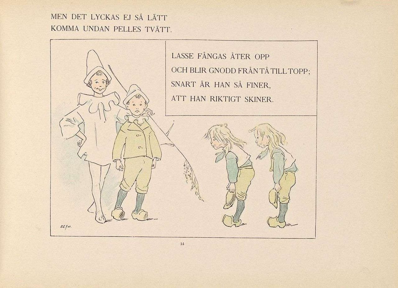 Project Runeberg, Nordic Authors／Ottilia Adelborg (1896), Pelle Snygg och barnen i Snaskeby (Swedish) 31