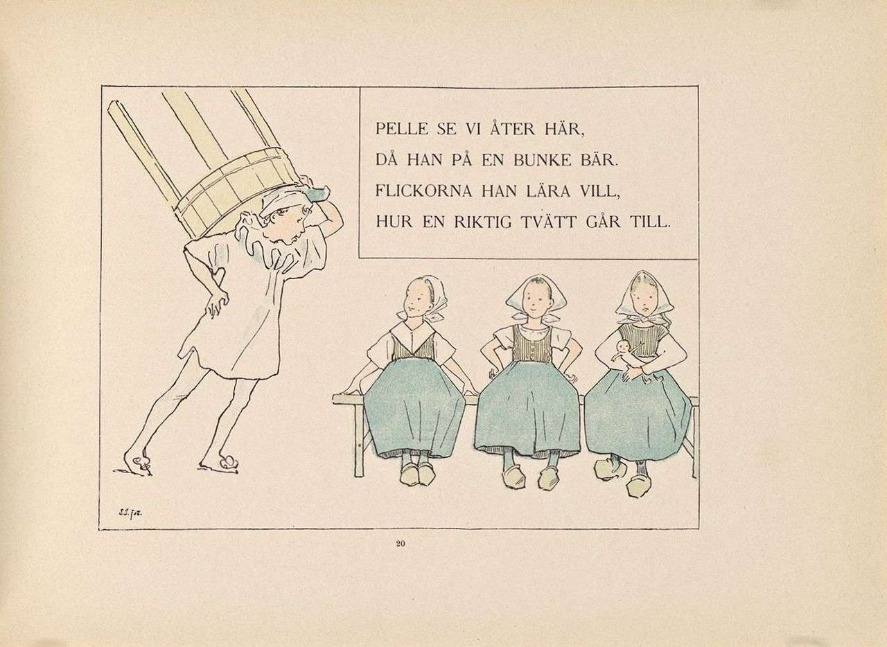 Project Runeberg, Nordic Authors／Ottilia Adelborg (1896), Pelle Snygg och barnen i Snaskeby (Swedish) 43