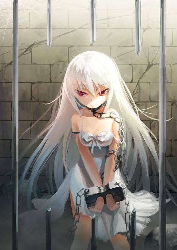 [Secondary] I'm usually in anime, but when I look at it in reality, it's an erotic image of a strange ant rolled-up silver haired girl's comb 17