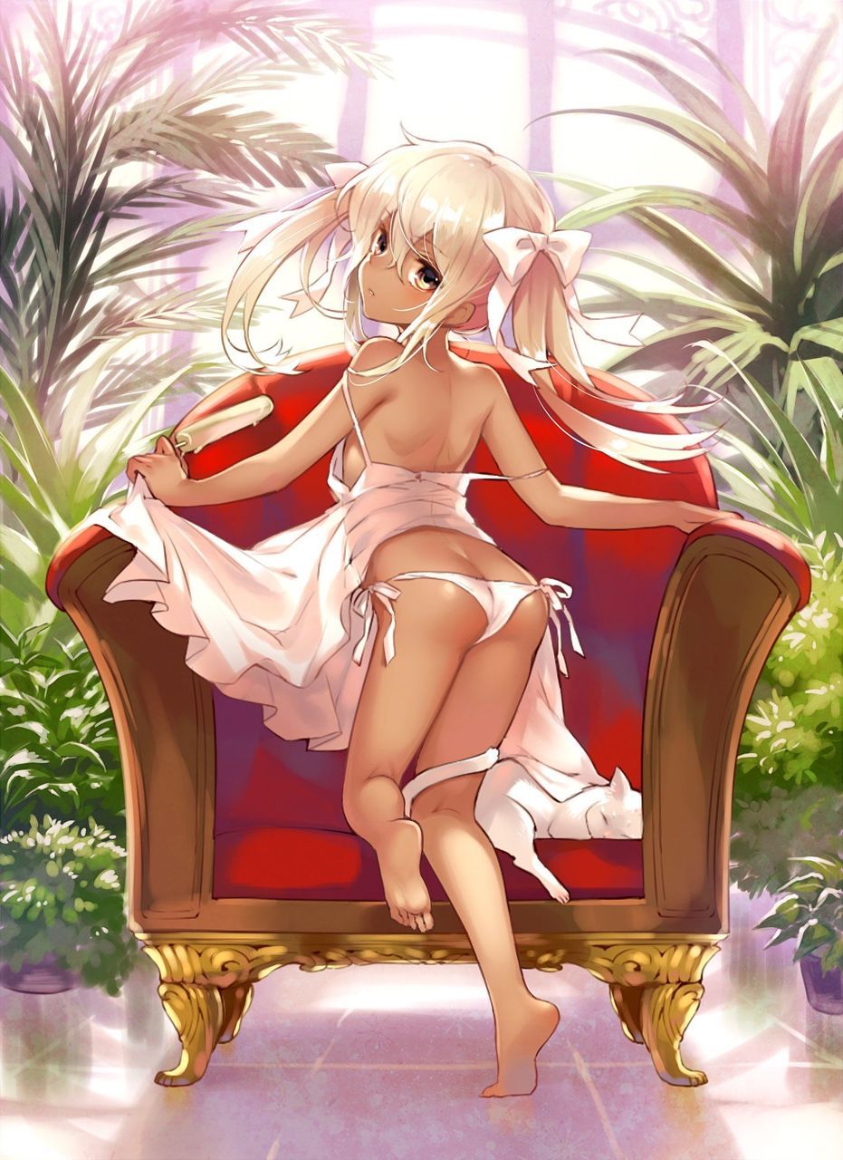 [Secondary] I'm usually in anime, but when I look at it in reality, it's an erotic image of a strange ant rolled-up silver haired girl's comb 23