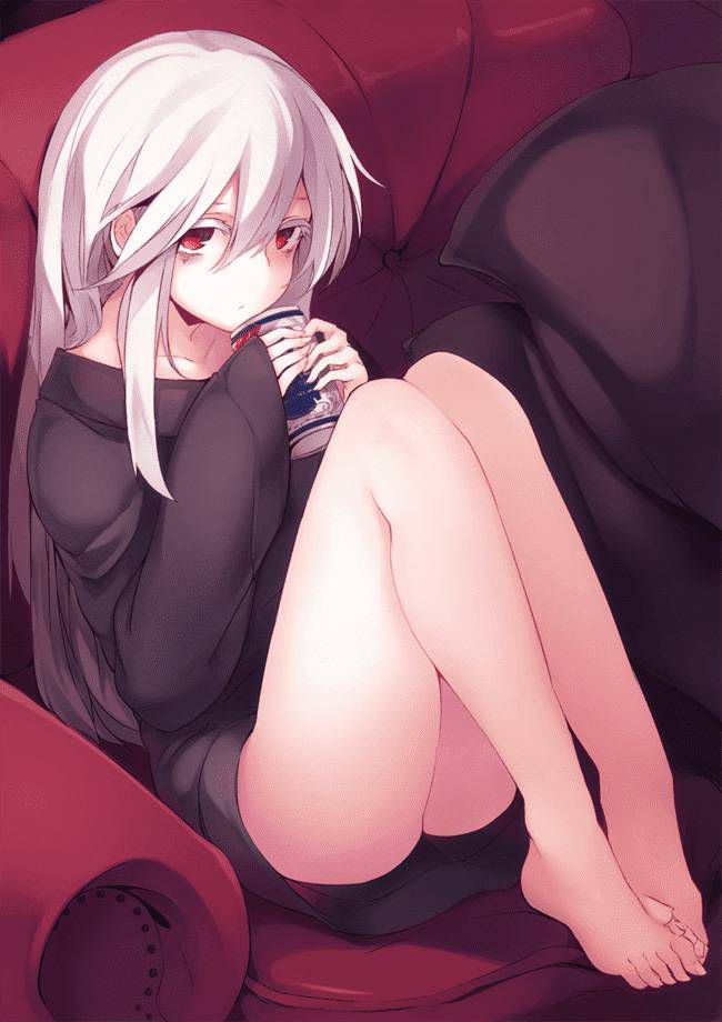 [Secondary] I'm usually in anime, but when I look at it in reality, it's an erotic image of a strange ant rolled-up silver haired girl's comb 58