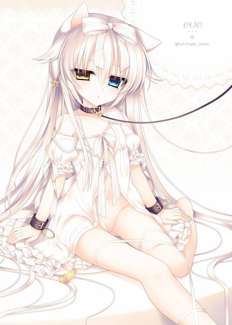 [Secondary] I'm usually in anime, but when I look at it in reality, it's an erotic image of a strange ant rolled-up silver haired girl's comb 63