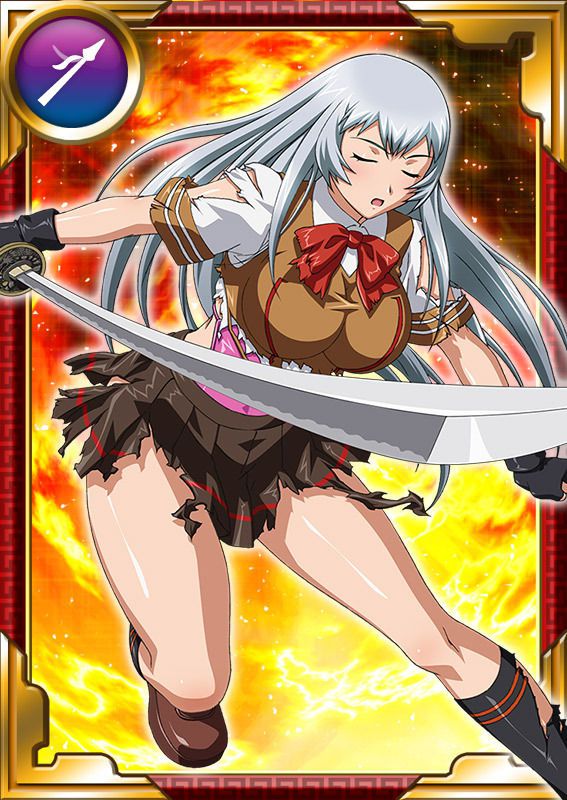 Ikkitousen Cards Coleccyion  Chou-un Shiryuu set 636