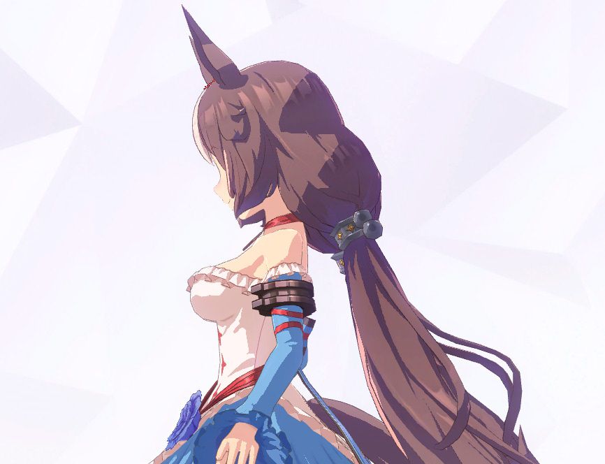 【Image】Uma Musume will implement a new character with the most erotic costume ever 8