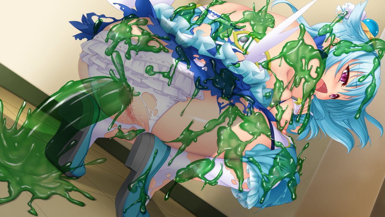 [Secondary] erotic image of the slime rape that invades the body from various places even zako enemy that meets first in Draque 74