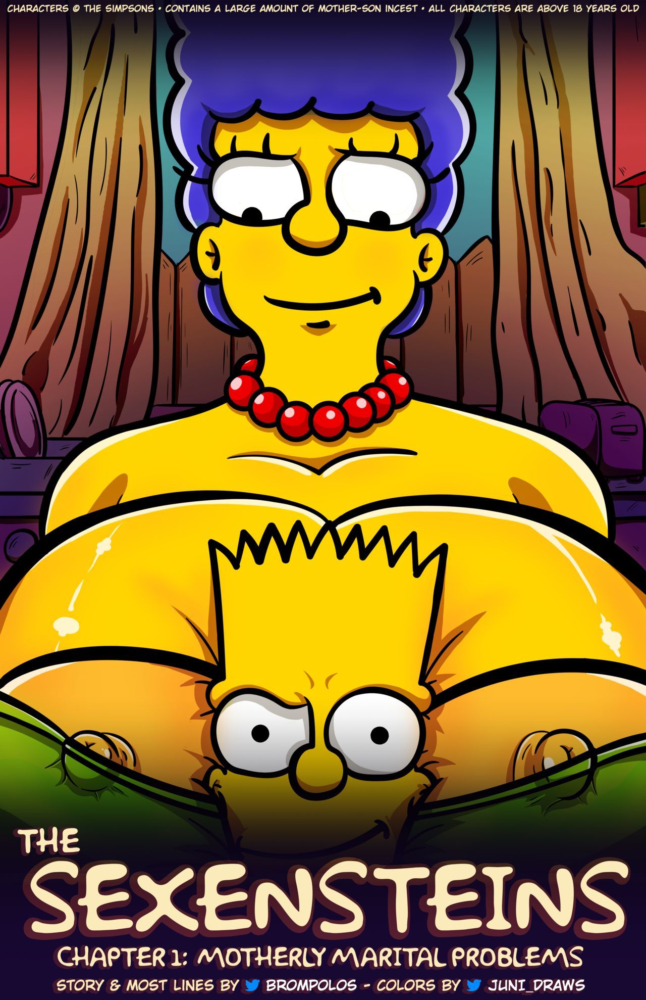 [Brompolos/Juni_Draws] The Sexensteins (Simpsons) [Ongoing] 1