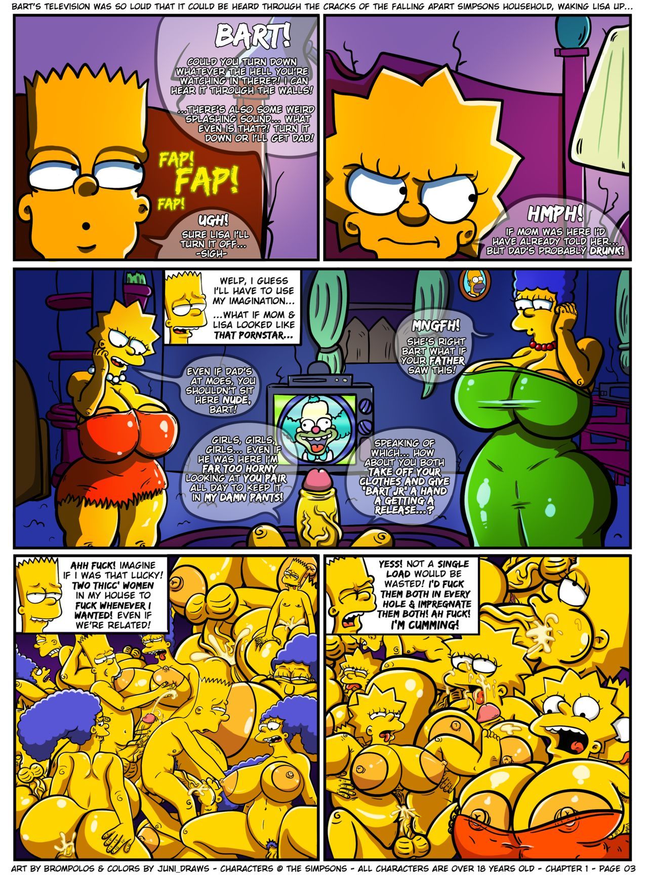 [Brompolos/Juni_Draws] The Sexensteins (Simpsons) [Ongoing] 4