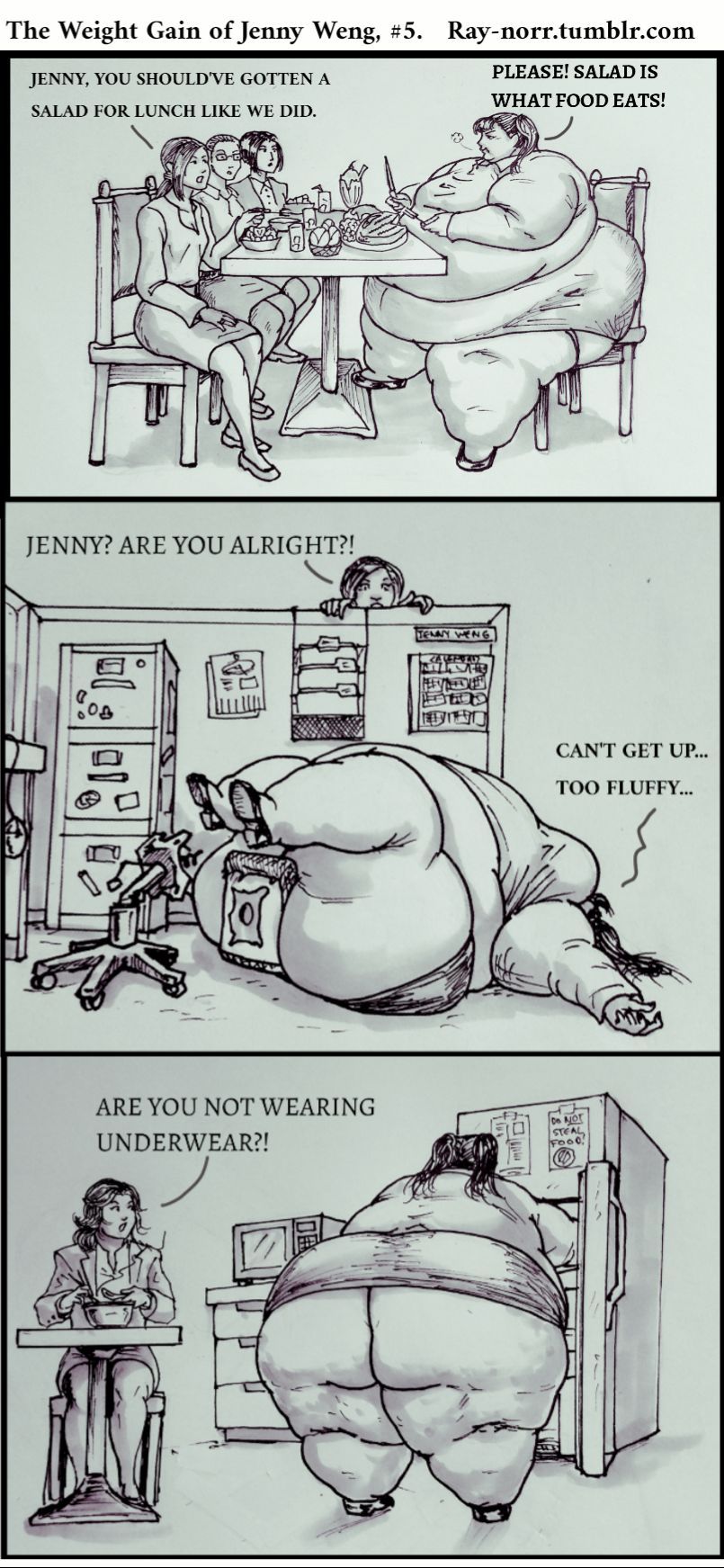 [Ray-Norr] The Weight Gain of Jenny Weng [Ongoing] 5