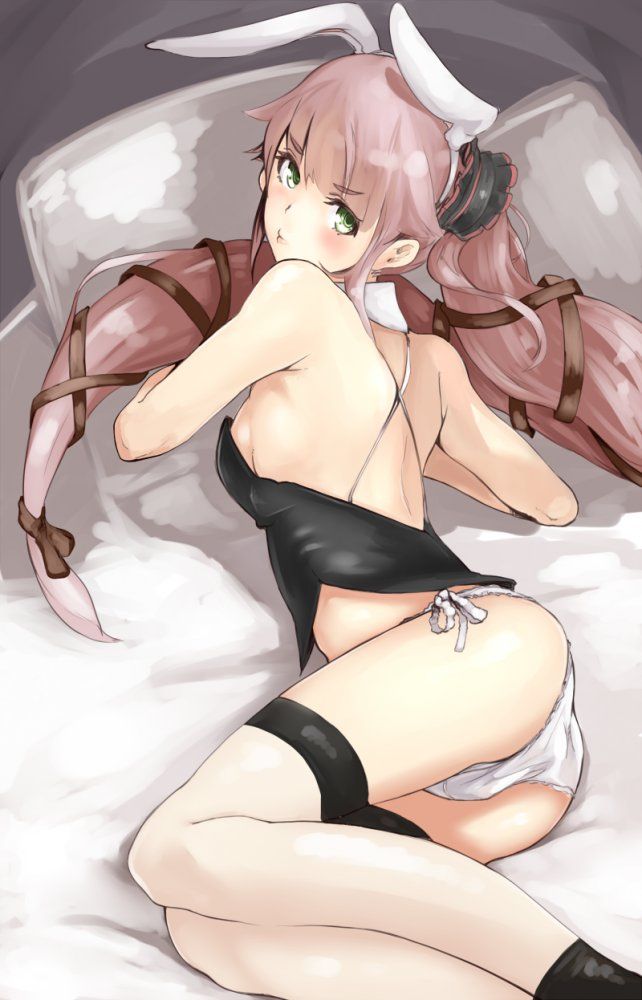 How about a secondary erotic image of a bunny girl who seems to be able to okaz? 15