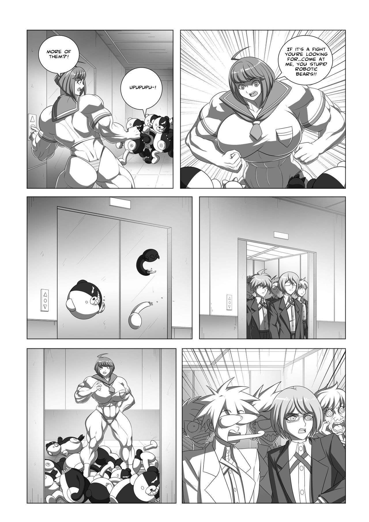 [DepravedDefense] Danganronpa Another Universe: Ultra Muscle Girls [Ongoing] 24