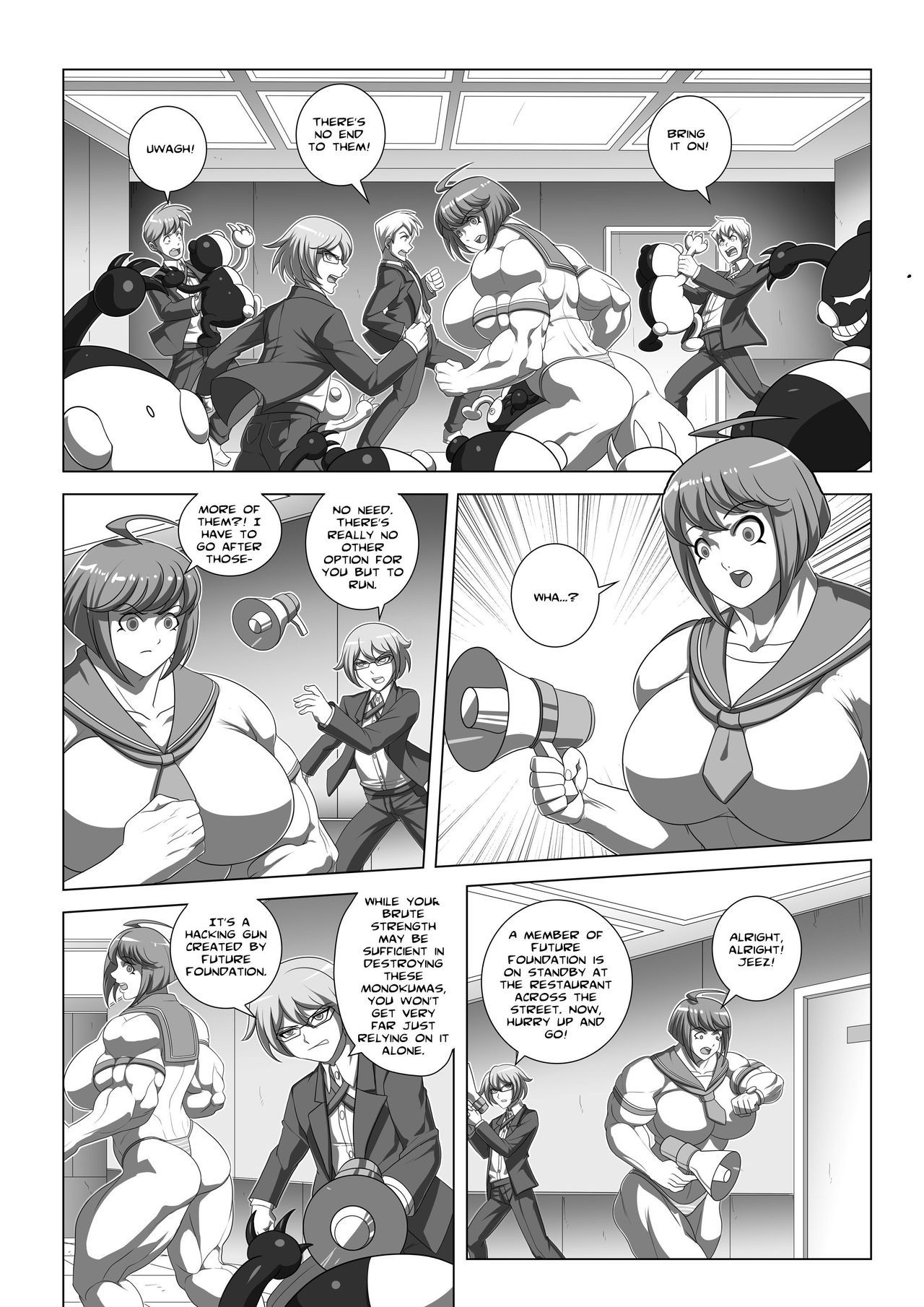 [DepravedDefense] Danganronpa Another Universe: Ultra Muscle Girls [Ongoing] 27