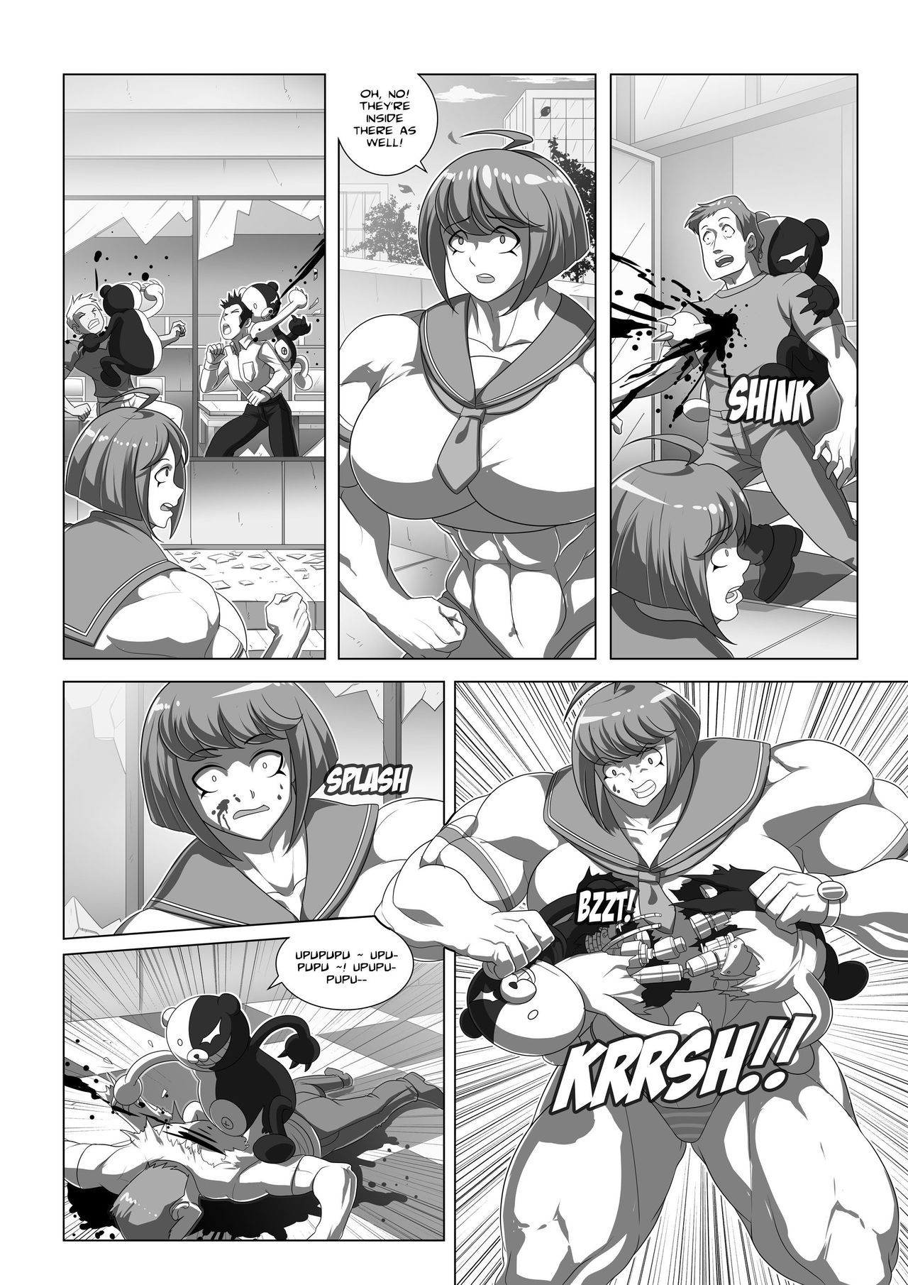 [DepravedDefense] Danganronpa Another Universe: Ultra Muscle Girls [Ongoing] 30