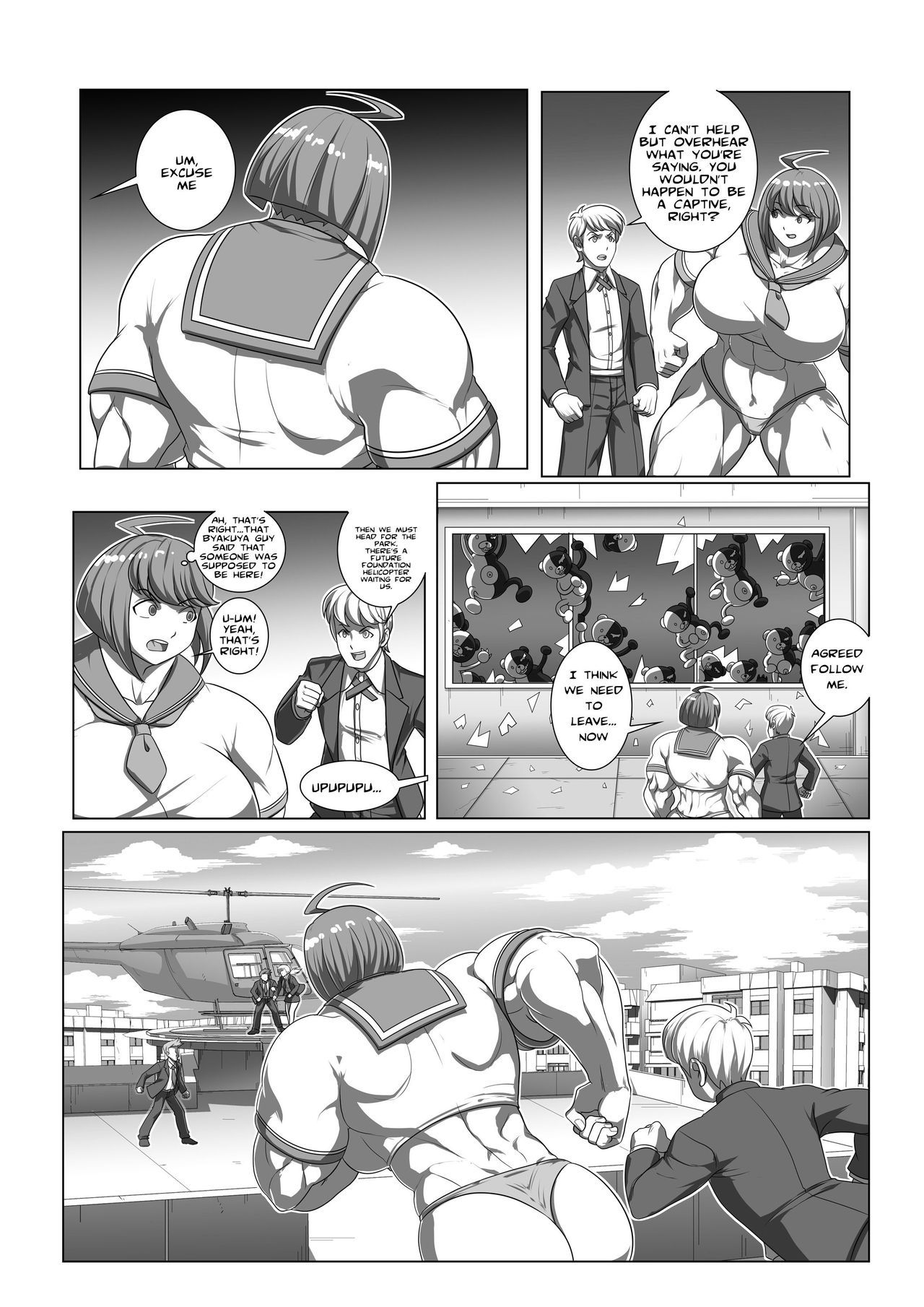 [DepravedDefense] Danganronpa Another Universe: Ultra Muscle Girls [Ongoing] 34