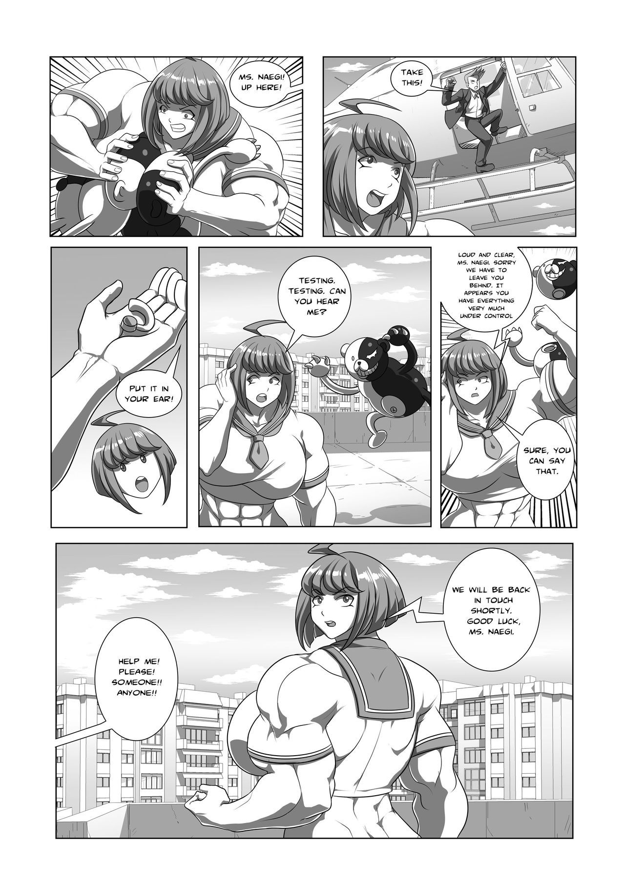 [DepravedDefense] Danganronpa Another Universe: Ultra Muscle Girls [Ongoing] 38