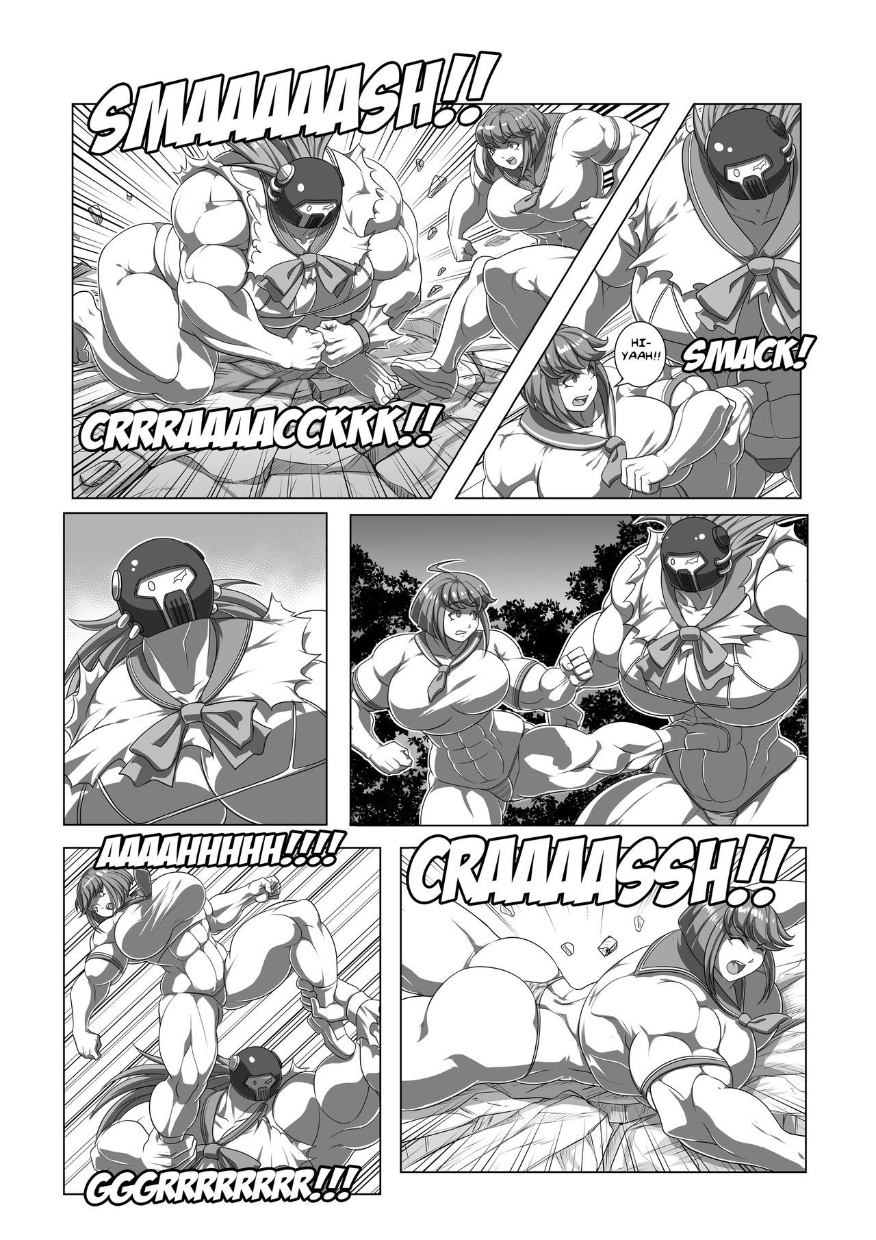 [DepravedDefense] Danganronpa Another Universe: Ultra Muscle Girls [Ongoing] 46