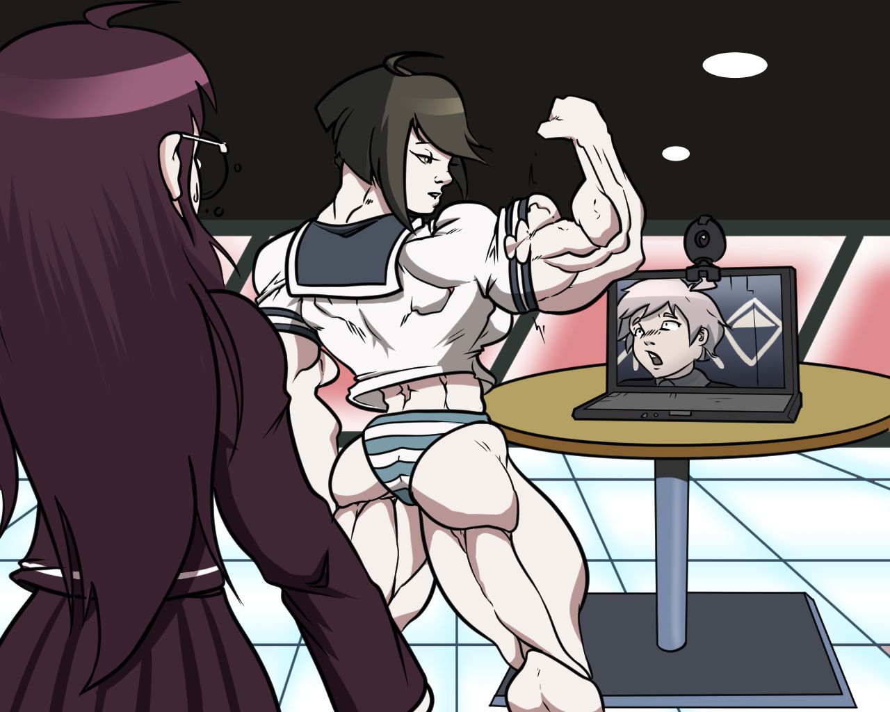 [DepravedDefense] Danganronpa Another Universe: Ultra Muscle Girls [Ongoing] 58