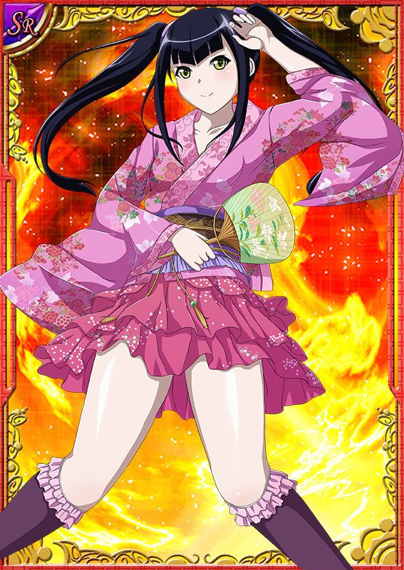 Ikkitousen Cards Coleccyion  Saji Genpou set 155