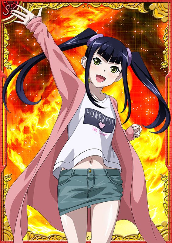 Ikkitousen Cards Coleccyion  Saji Genpou set 208