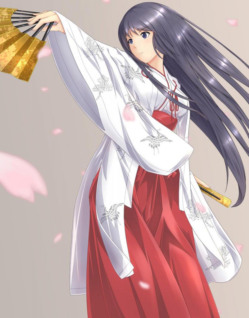 Let's dream good in the secondary erotic image of the shrine maiden♪ 17