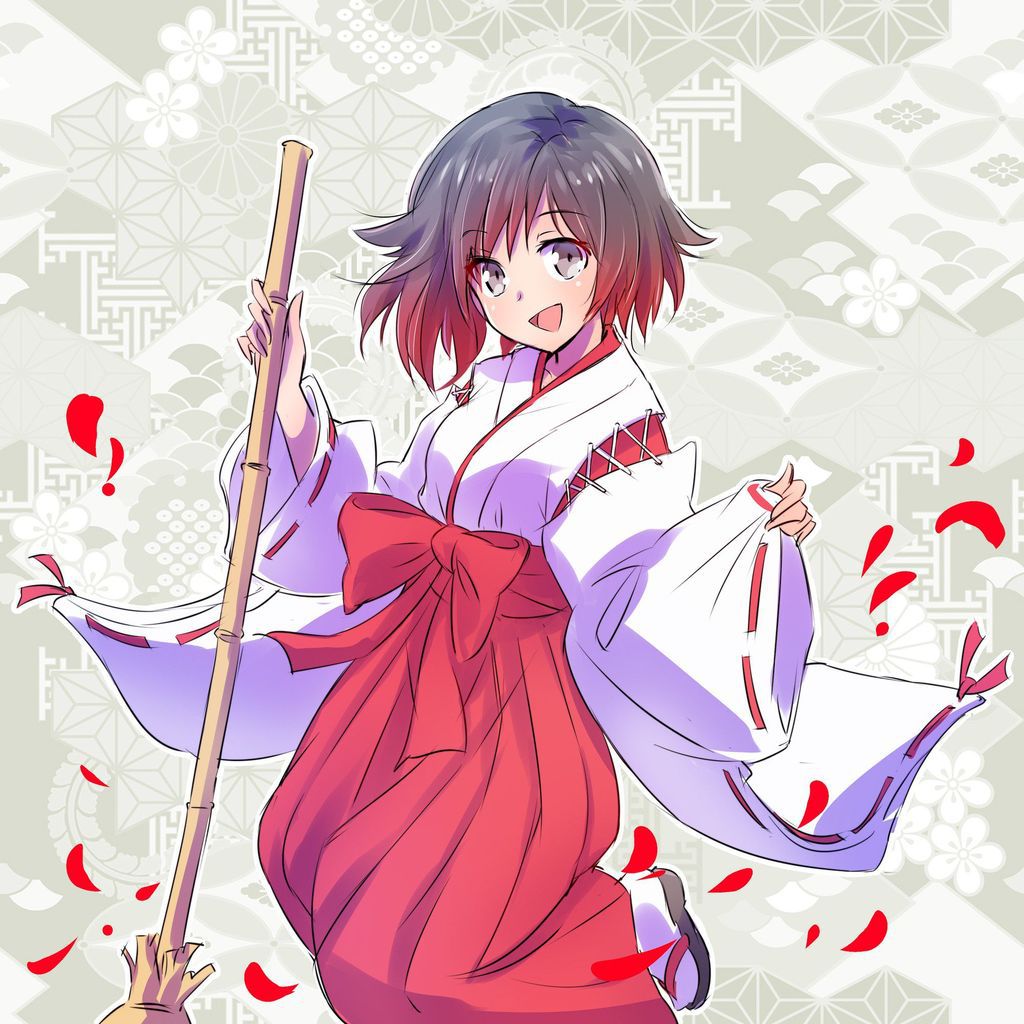 Let's dream good in the secondary erotic image of the shrine maiden♪ 18