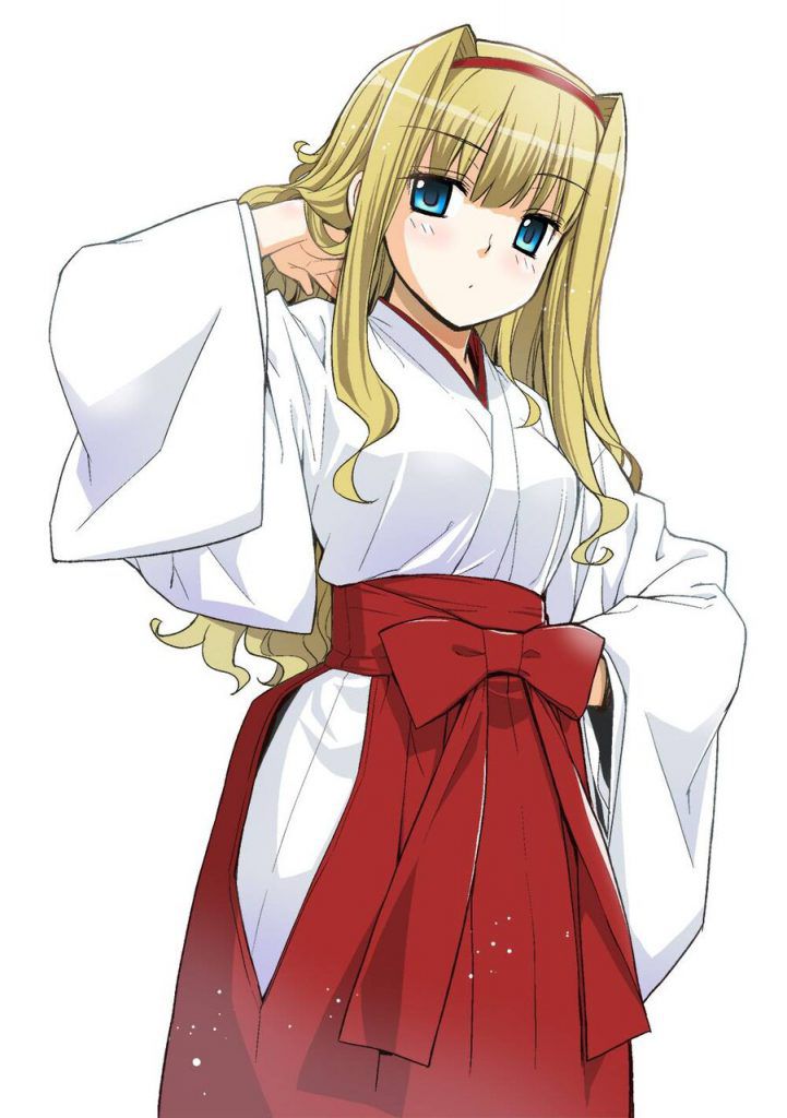 Let's dream good in the secondary erotic image of the shrine maiden♪ 4