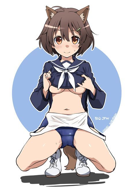 People who want to see erotic images of Strike Witches gather! 2