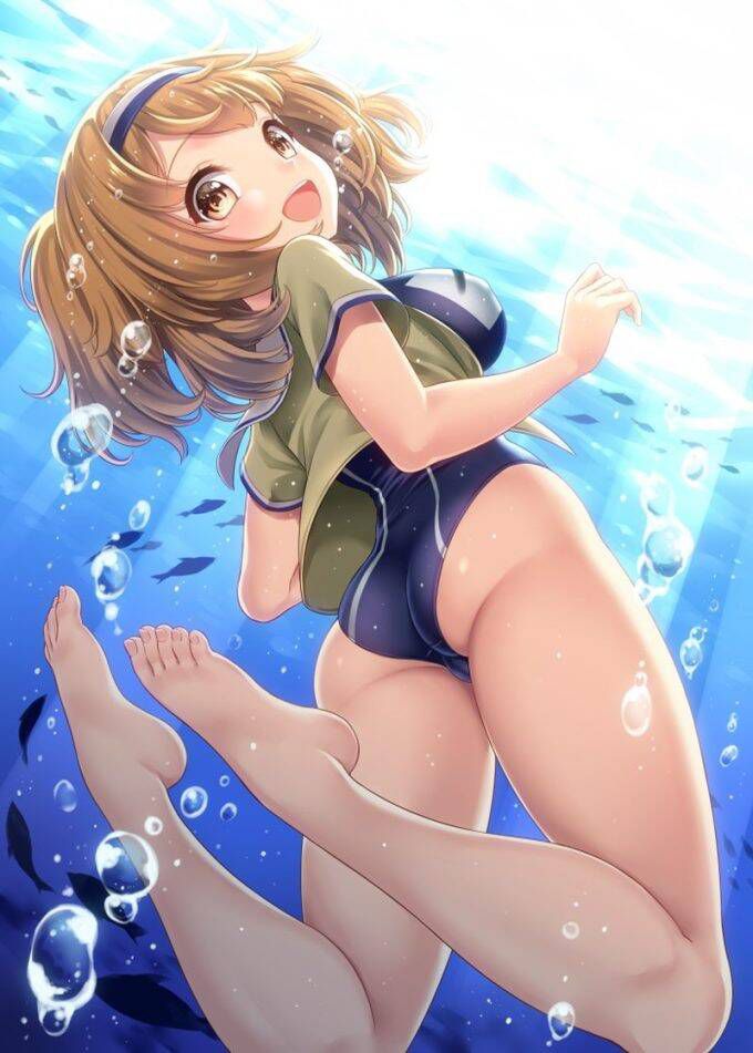 [Secondary] I'm expecting naughty! School Swimsuit Girls: Illustrations 15