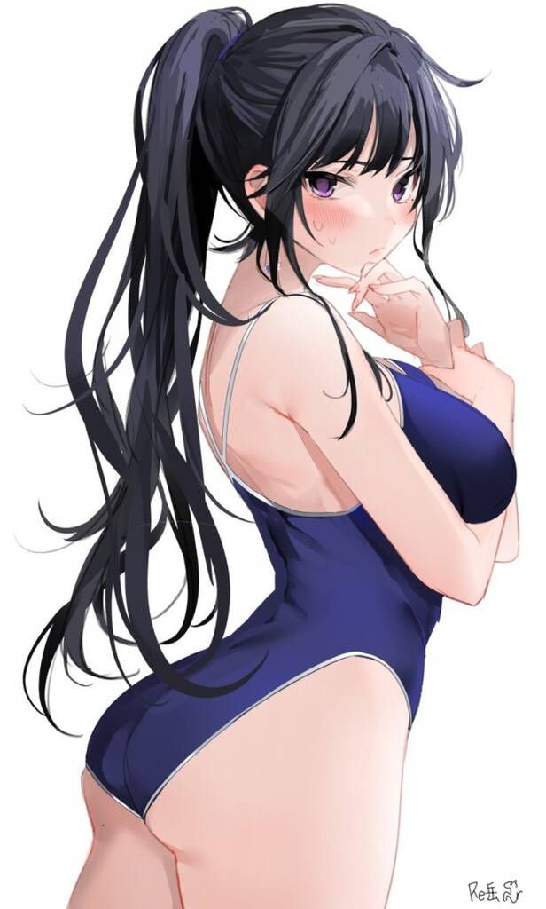 [Secondary] I'm expecting naughty! School Swimsuit Girls: Illustrations 2