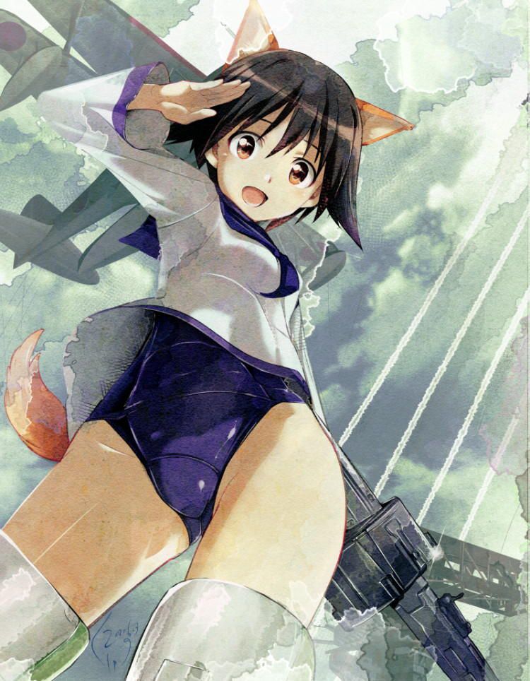 I want to pull it out with the erotic image of Strike Witches, so I'll put it on! 4