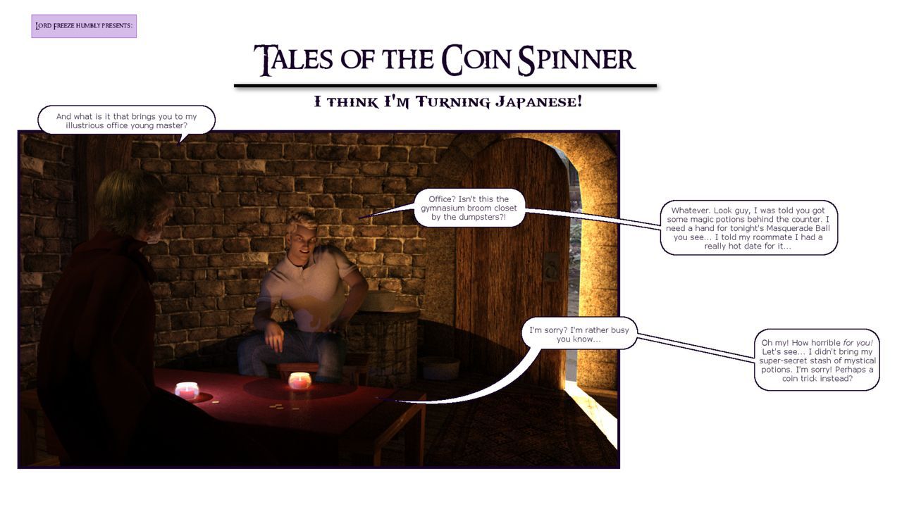 [TheForgottenColdKing] Tales of the Coin Spinner: Turning Japanese 1