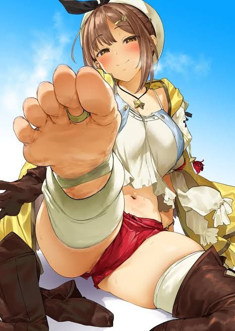 [There is an image] the daughter www of the farmer that erotic thighs such as Liza-chan of the atelier is not only muchimuchi 12